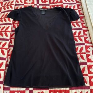 Vivienne Tam black nylon blouse